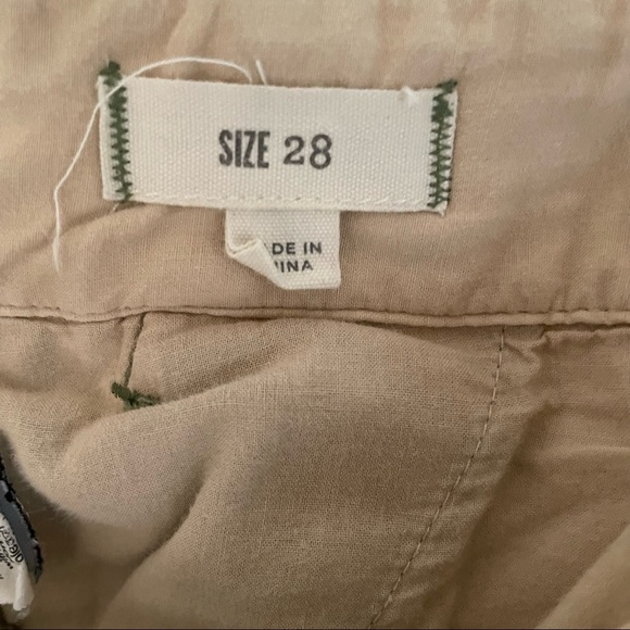 Madewell | Camouflage Cotton Crop Ankle Straight Leg Trouser - Picture 8 of 10